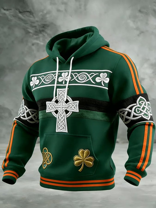 Men'S Saint Patrick's Day Print Hoodie