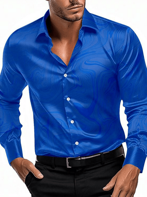 Men's Luxury Business Long Sleeve Shirt