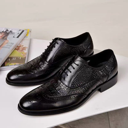 Men's Casual Pointed Toe Business Shoes