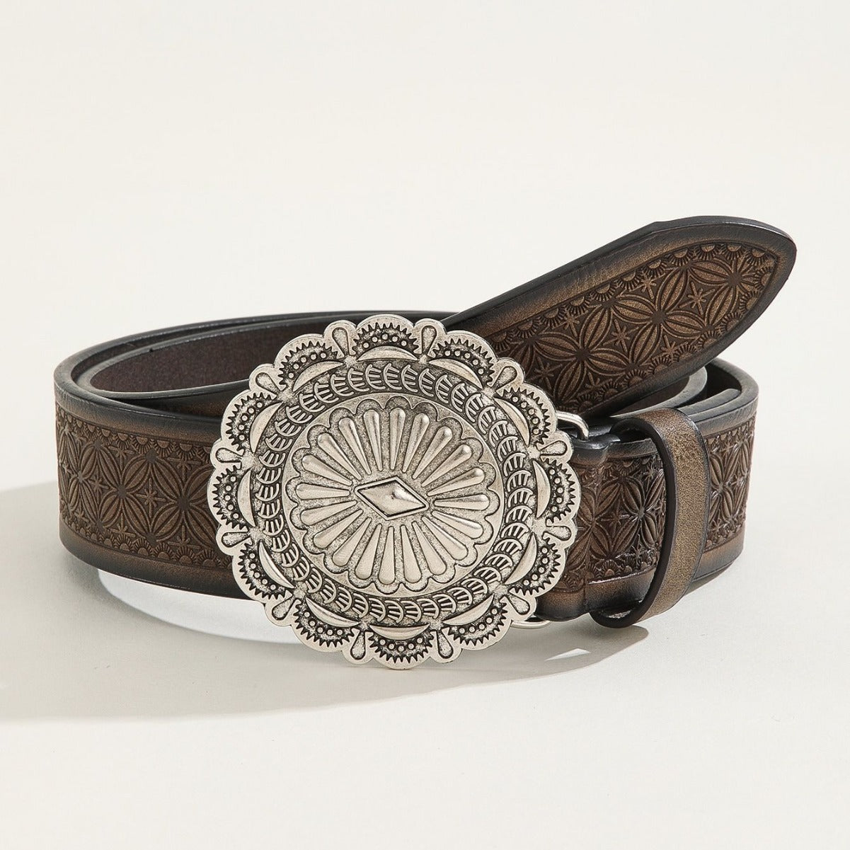 2025 Trendy Retro Men’s Western Denim Belt