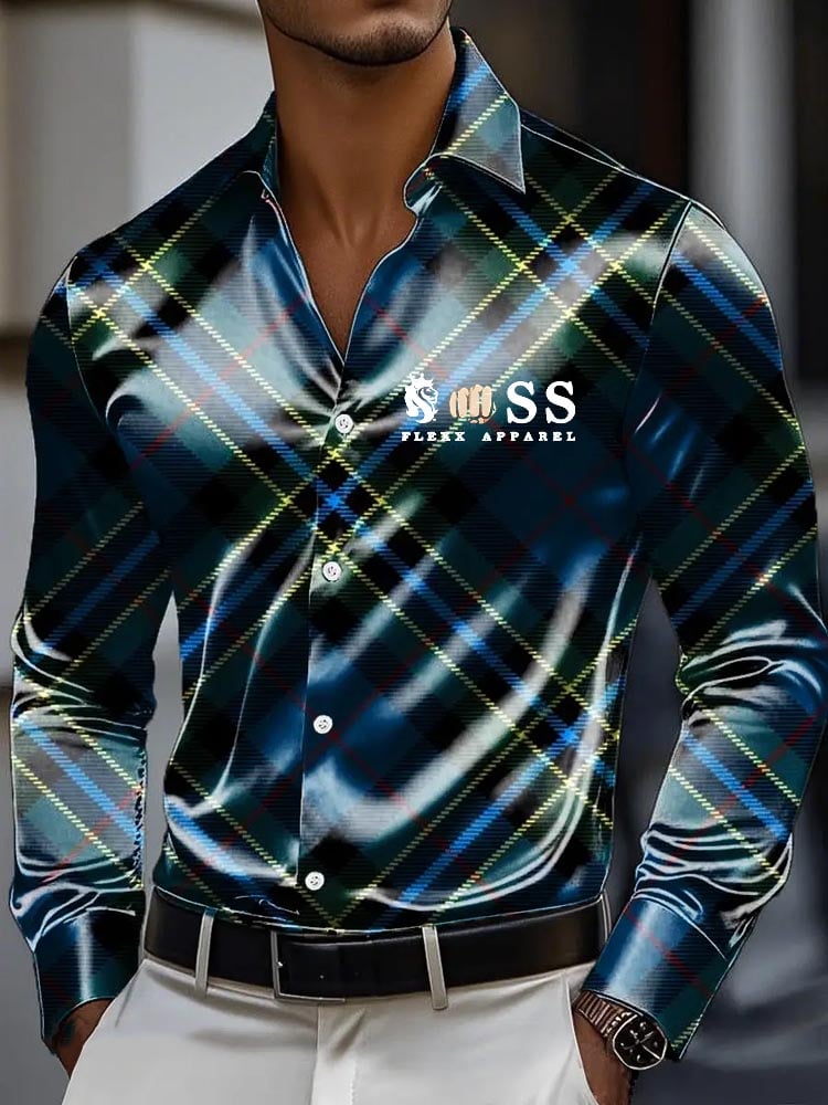 Men's Vintage Long Sleeve Shirt