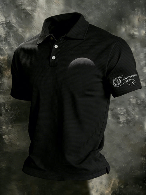 Men's Artemis II Print Polo Shirt