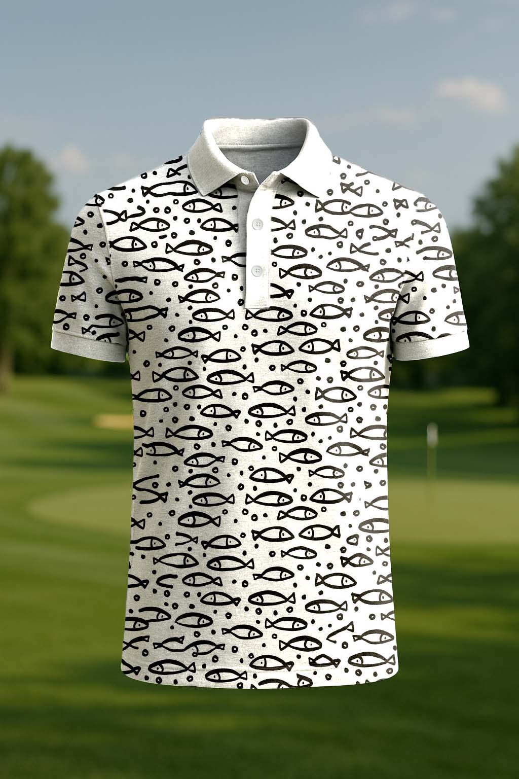Men's Classic Business Old Money Button Short Sleeve Polo Shirt