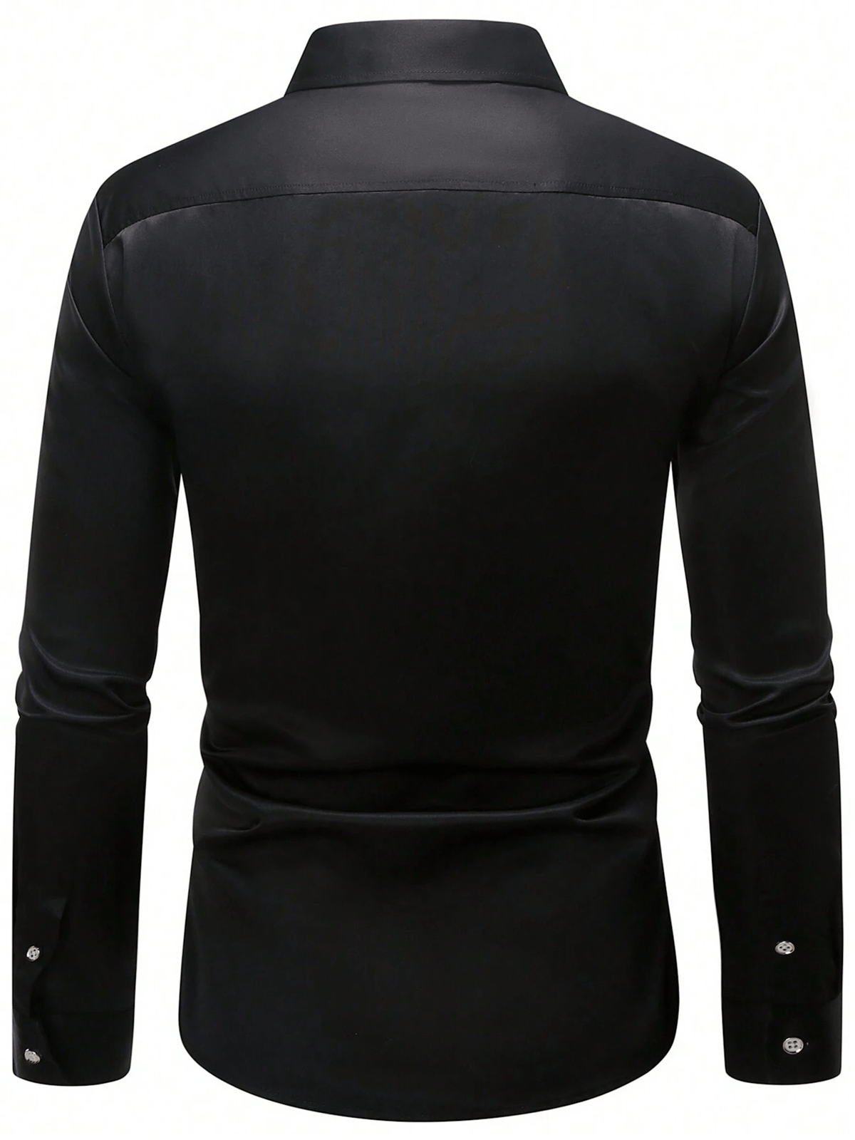 Men's Business Casual Long Sleeve Shirt