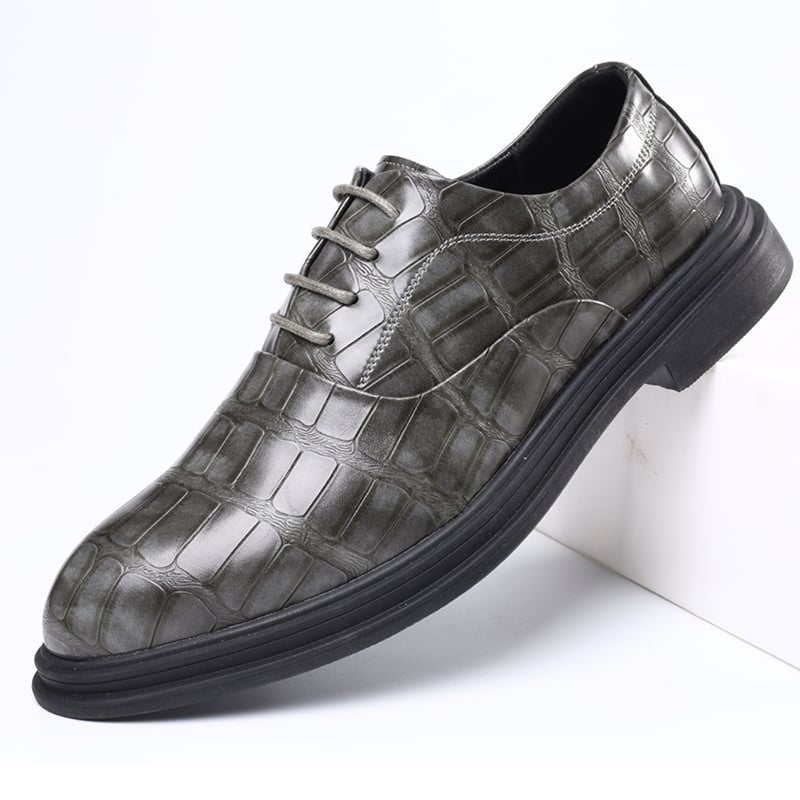 Business Casual All-Match Lace-Up Leather Shoes