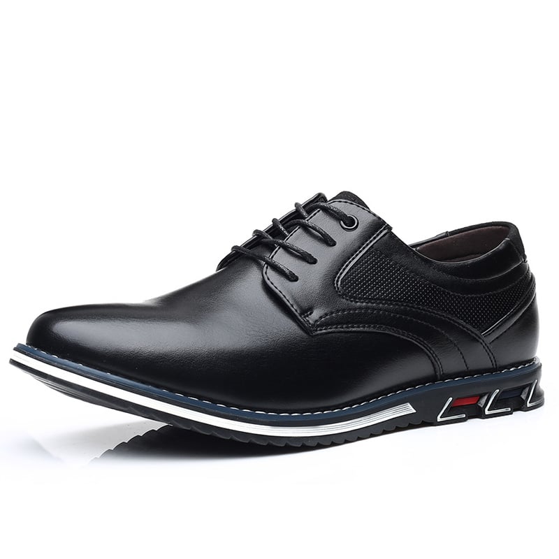 British Style Men'S Casual Business Formal Leather Shoes