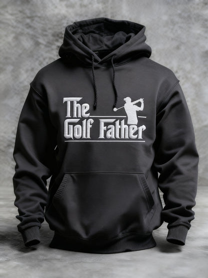 Men's Winter Golf Customer Printed Hooded Top