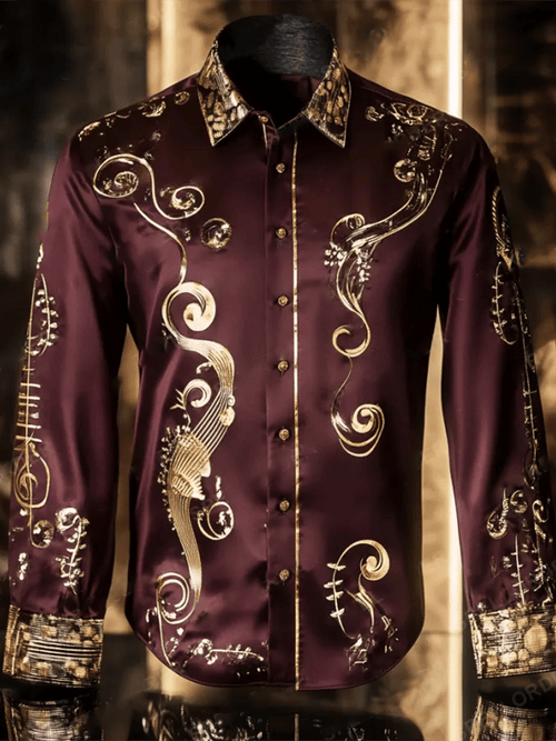 Men's Luxury Gorgeous Long Sleeve Shirt