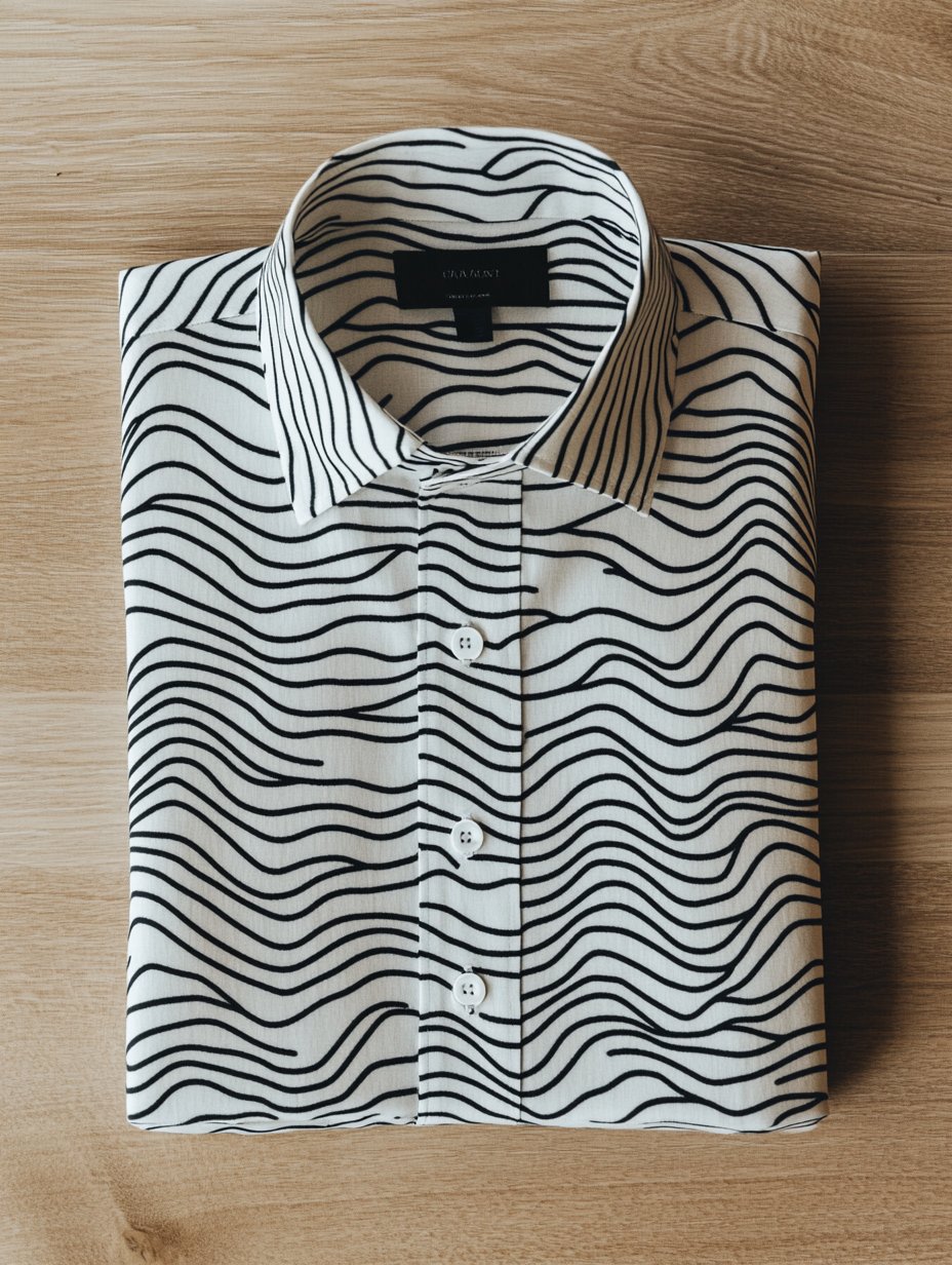 Men's Striped Luxe Long Sleeve Shirt