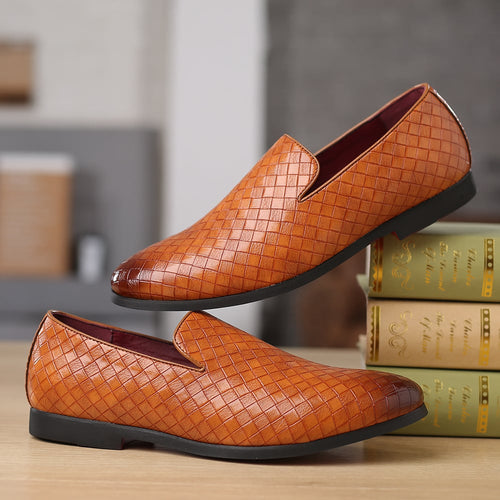 Breathable Slip-On Dress Shoes