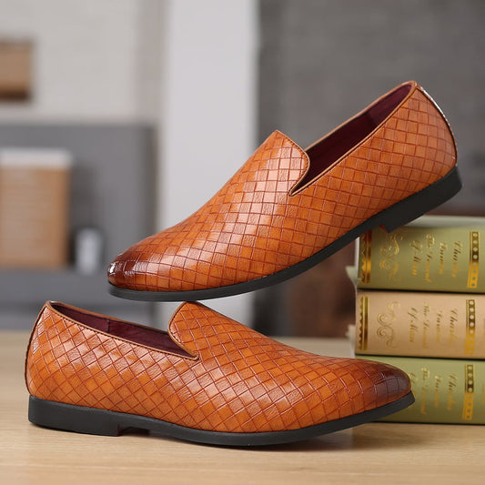 Breathable Slip-On Dress Shoes