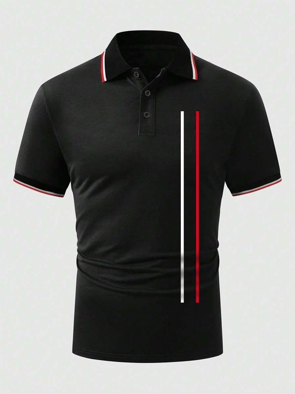 Men's Casual Business Fashion Polo Shirts