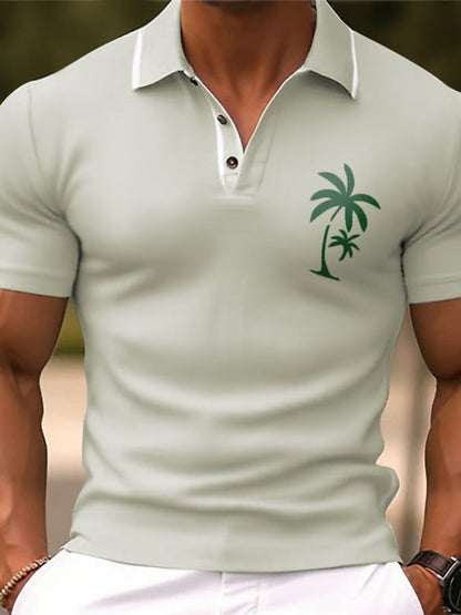 Men's Fashion Short Sleeve Polo Shirt
