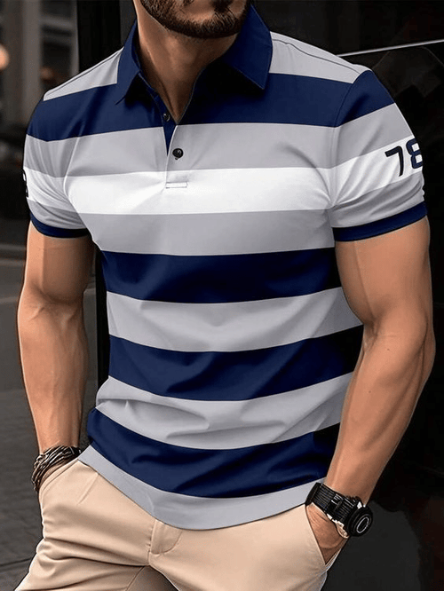 Men's Casual Business Fashion Polo Shirts