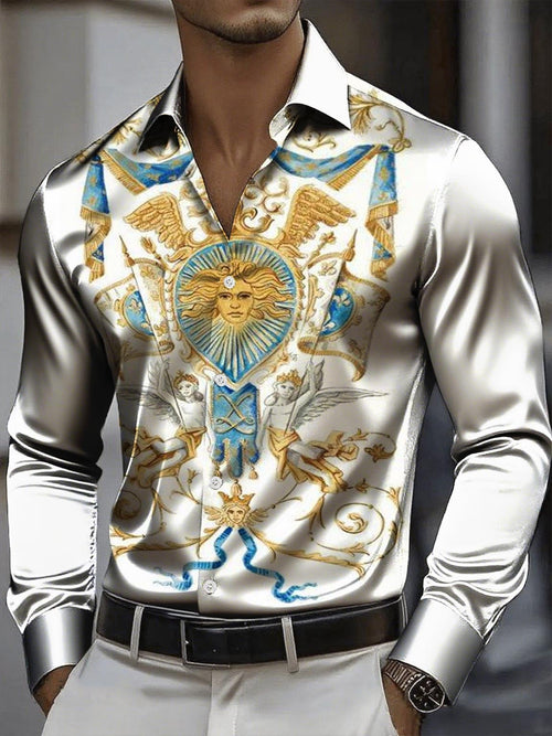 Men's Elegant And Classic Business Long-Sleeve Shirt