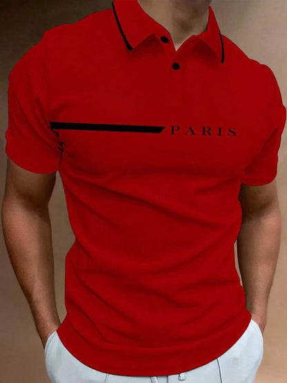 Men's Casual Business Fashion Polo Shirts