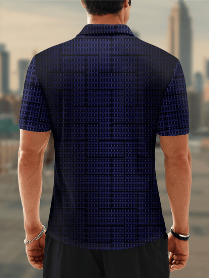 Moisture Wicking Chest Pocket Casual Polo