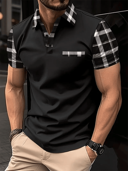 Men's Fashionable And Versatile Business Casual Polo Shirt