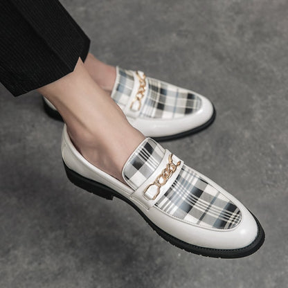 British Style All-Match Breathable Casual Leather Shoes