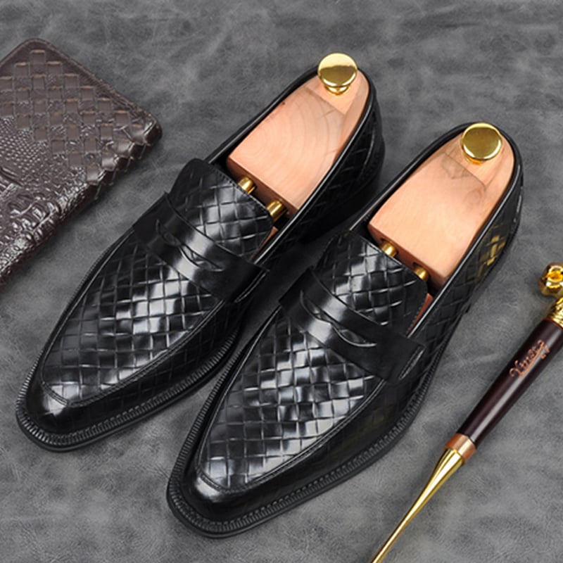 Men's Casual Pointed Toe Business Shoes