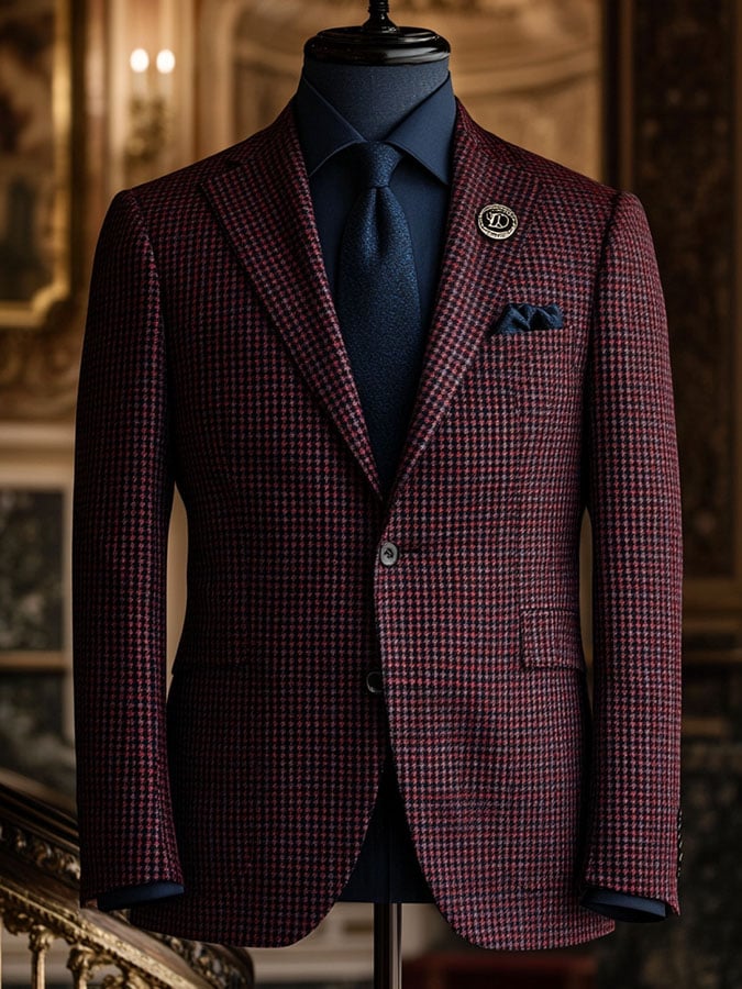 Men'S Casual Classic Business Long-Sleeved Suit