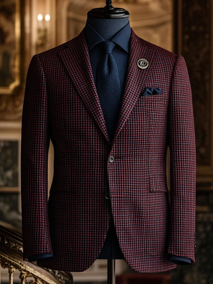 Men'S Casual Classic Business Long-Sleeved Suit