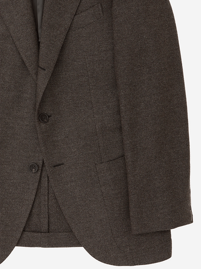 Men's Fashionable Twill Design Single Breasted Pocket Design Casual Suit