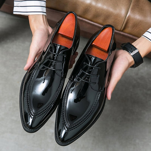 Men'S British Casual Leather Shoes
