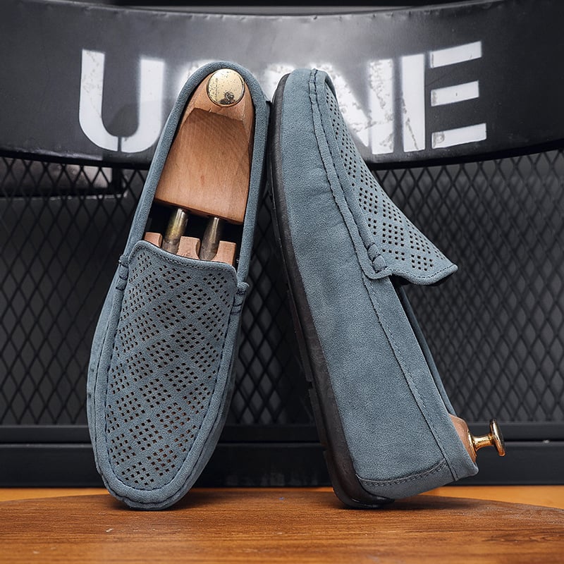 Breathable Hollowed Out Casual Trend Hooded Lefu Shoes