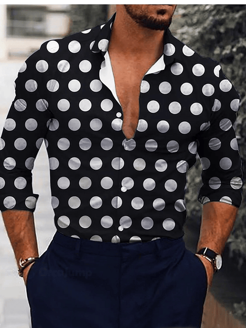 Men's Luxury Business Long Sleeve Shirt