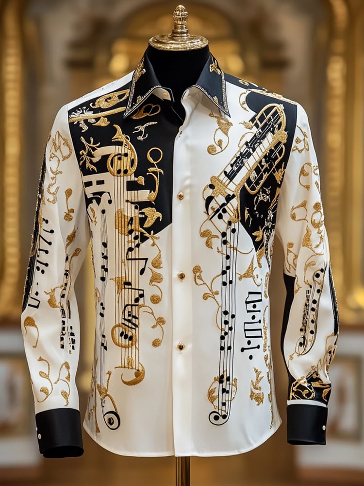 Men's Luxury Gorgeous Long Sleeve Shirt