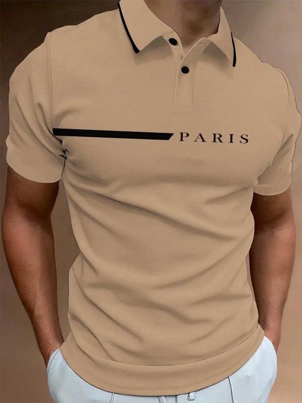 Men's Casual Business Fashion Polo Shirts