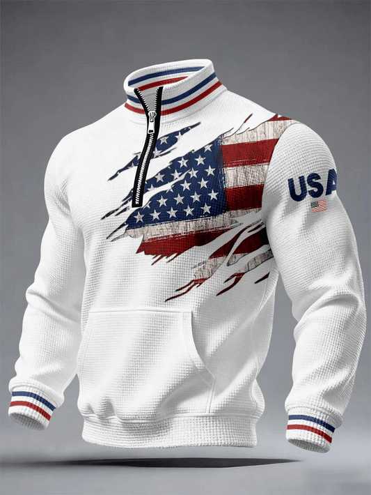 Men'S Casual Printed Sweatshirt