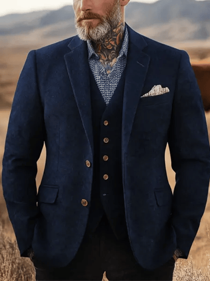 Men's Vintage Western Blazer