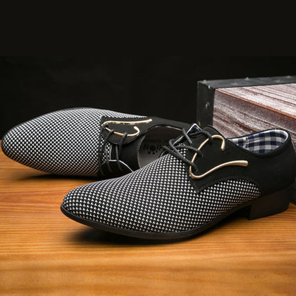 Men's Casual Pointed Toe Business Shoes