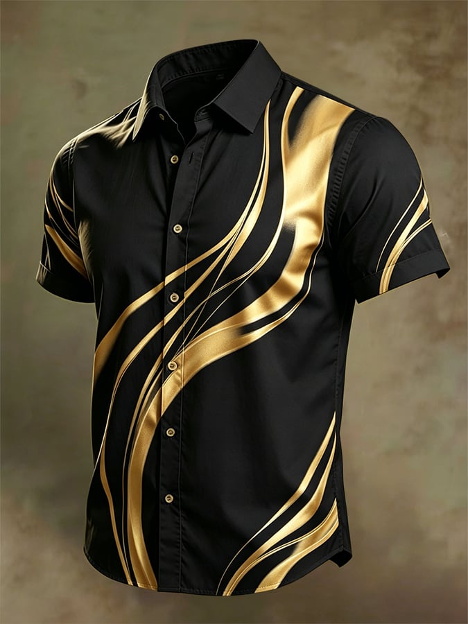 Men'S Short-Sleeve Business Shirt