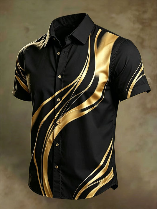 Men'S Short-Sleeve Business Shirt