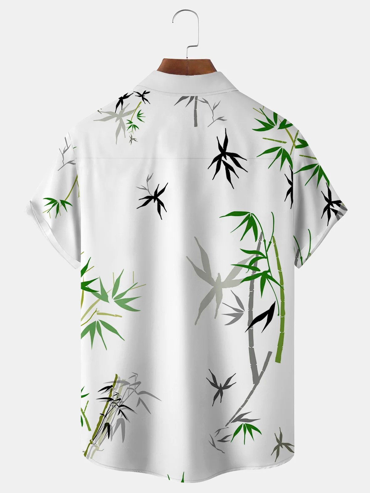Men's Hawaiian Flora Print Casual Shirt