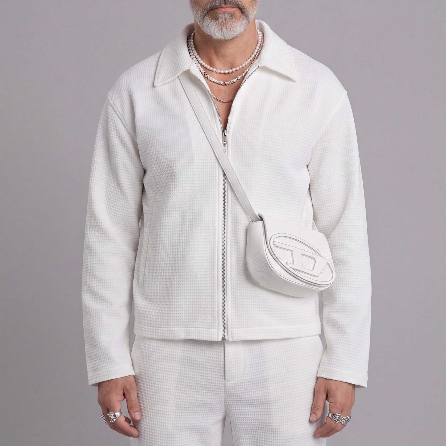 Men's Solid-Color Jacket Sets