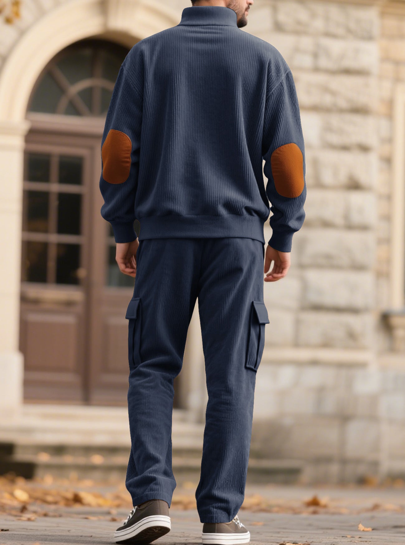 Pullover and cargo pants set