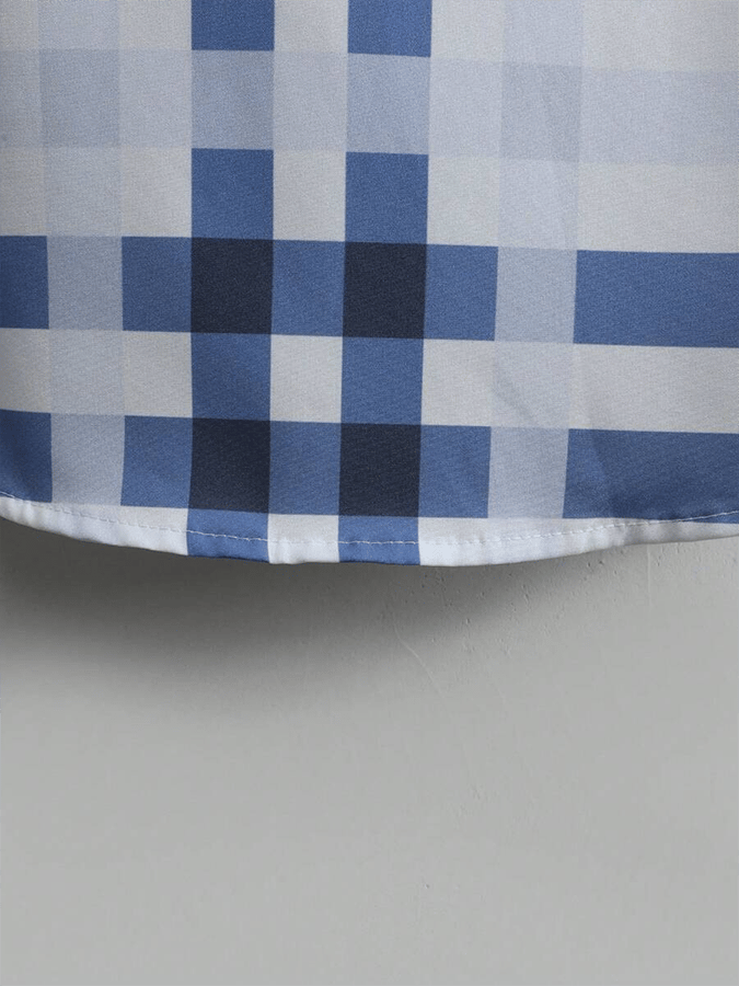 Men's Plaid Business Casual Shirt