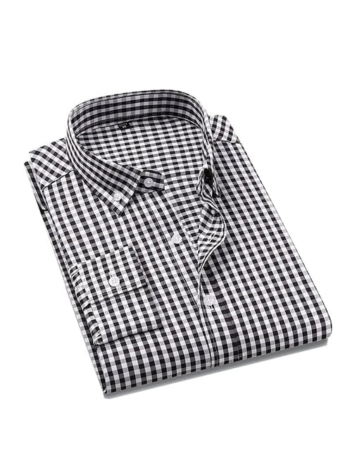 Men's Luxury Business Striped Long Sleeve Shirt