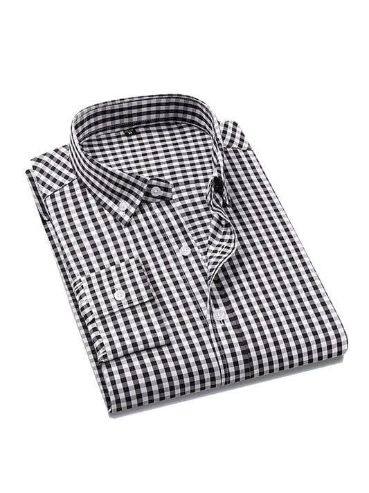 Men's Luxury Business Striped Long Sleeve Shirt