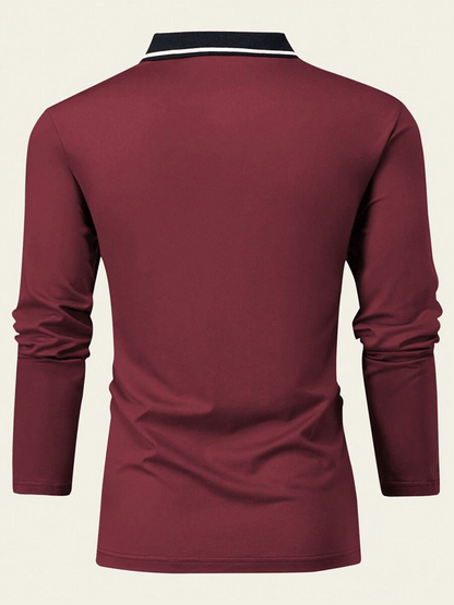 Men's Casual Business Fashion Polo Shirts