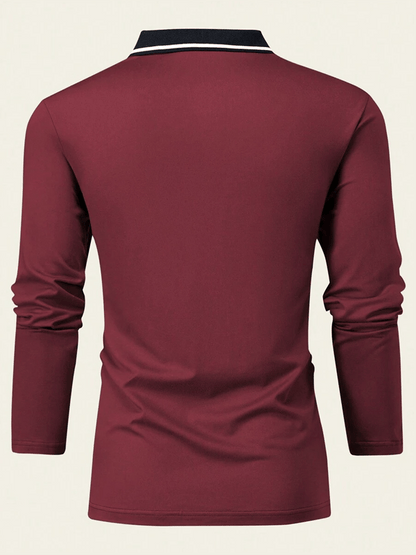 Men's Casual Business Fashion Polo Shirts