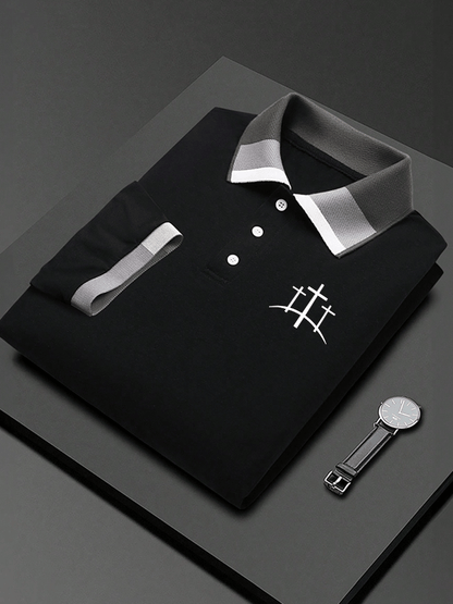 Men's Faith Print Polo Shirt