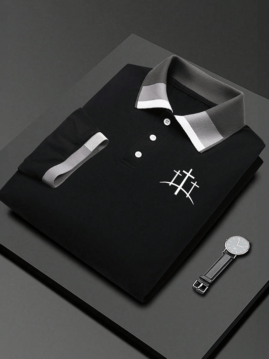 Men's Faith Print Polo Shirt