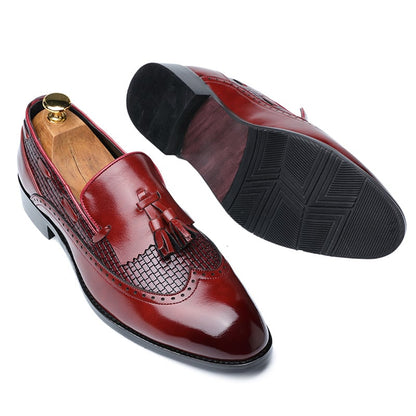 Business Casual Simple Fashion Men'S Leather Shoes