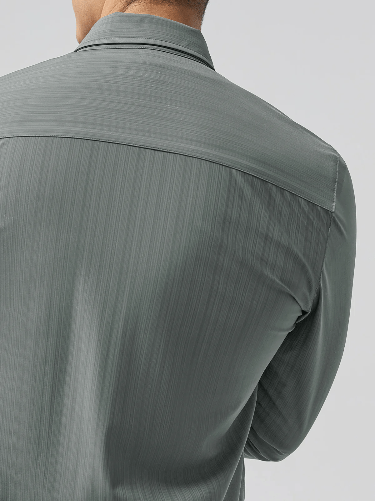 Men's Business Casual Long Sleeve Shirt