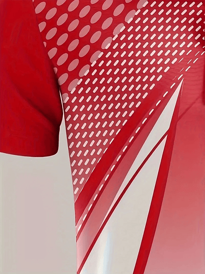 Men's Golf Casual Printed Casual Polo Shirt